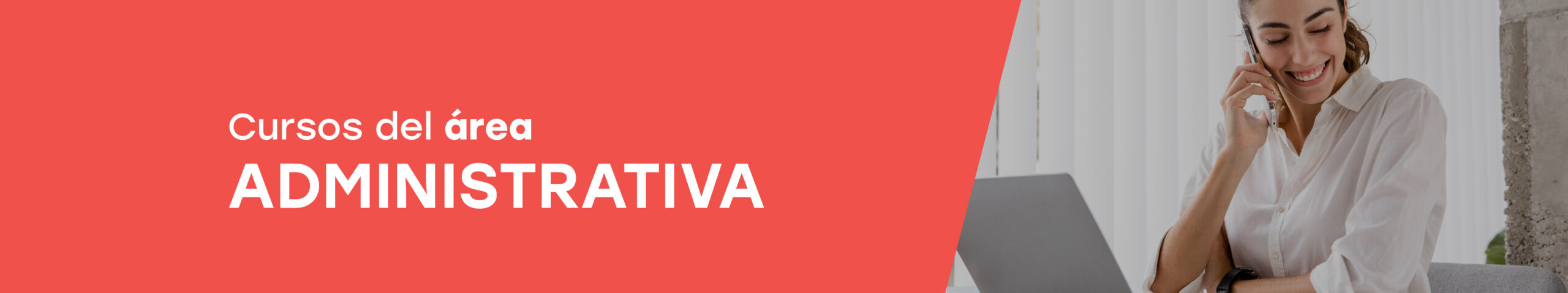 Área administrativa Banner