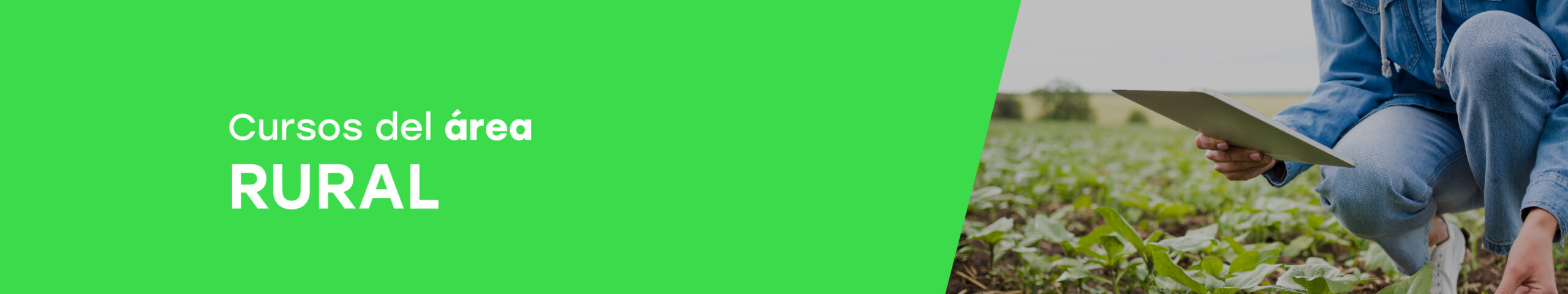 Área rural - Presenciales Banner